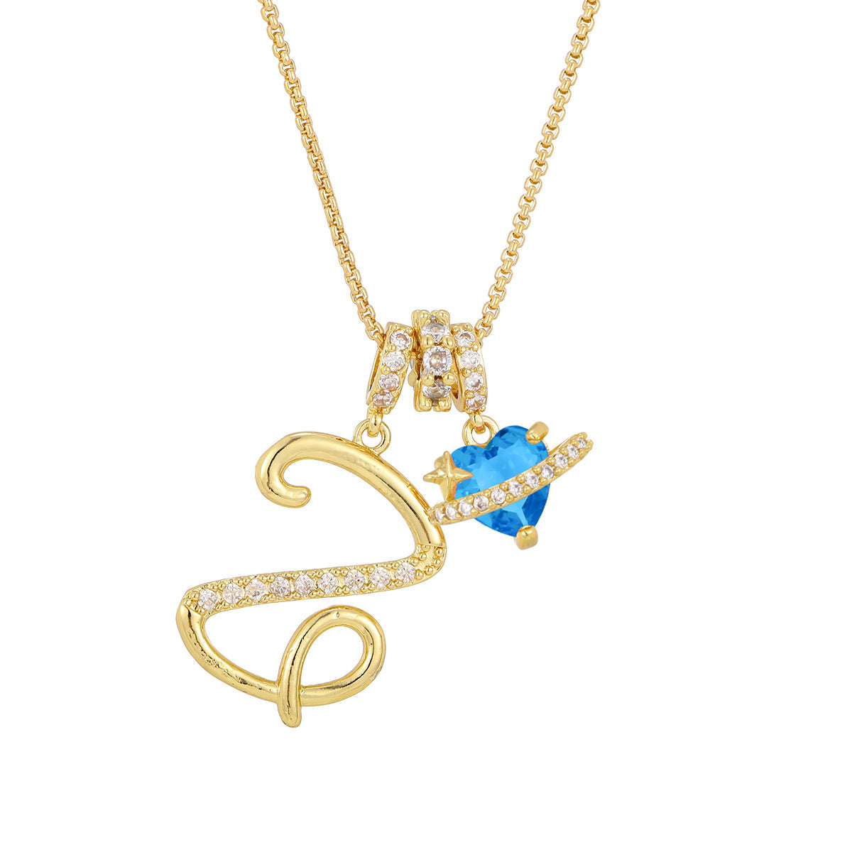 Collier Lettre Initiale Personnalisée – Élégance Dorée & Cadeau Unique