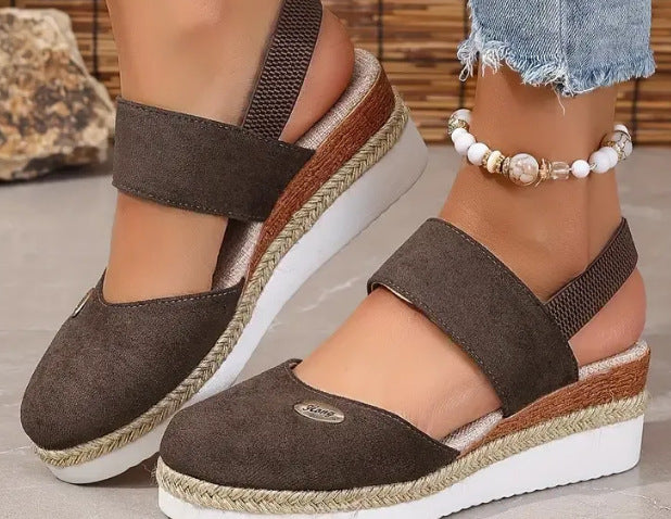 Women's Comfortable Wedge Sandals – Elegant and Lightweight Style