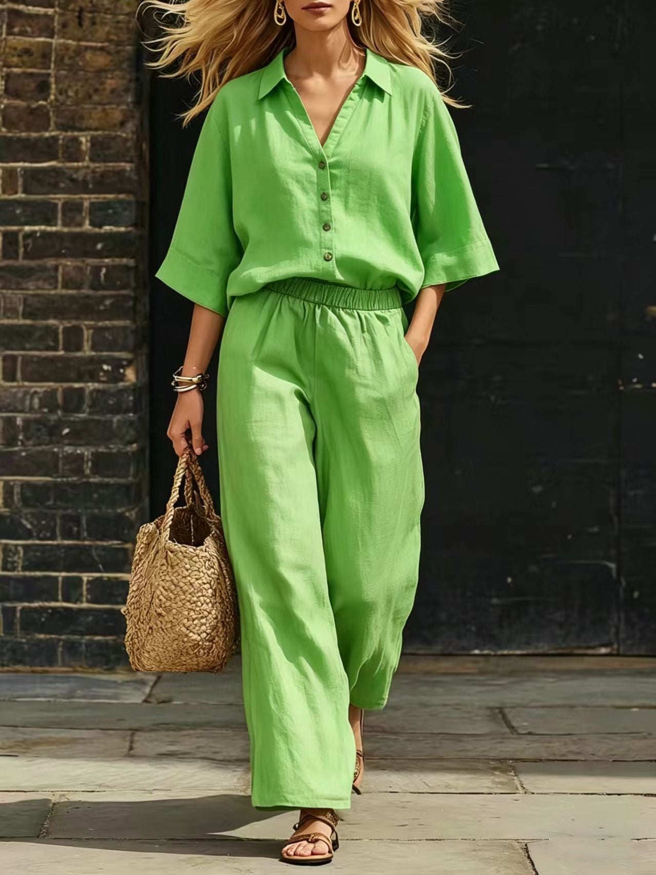 Elegant 2-Piece Women's Set – Comfort & Style
