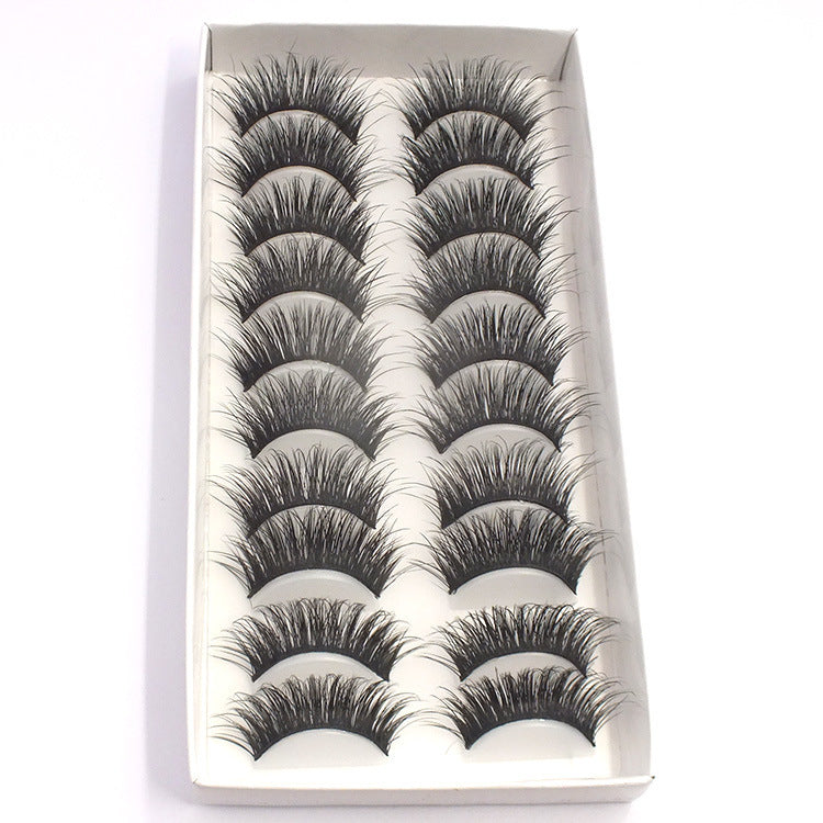 Reusable Natural Volume False Eyelashes – Intense Look Beauty Pack