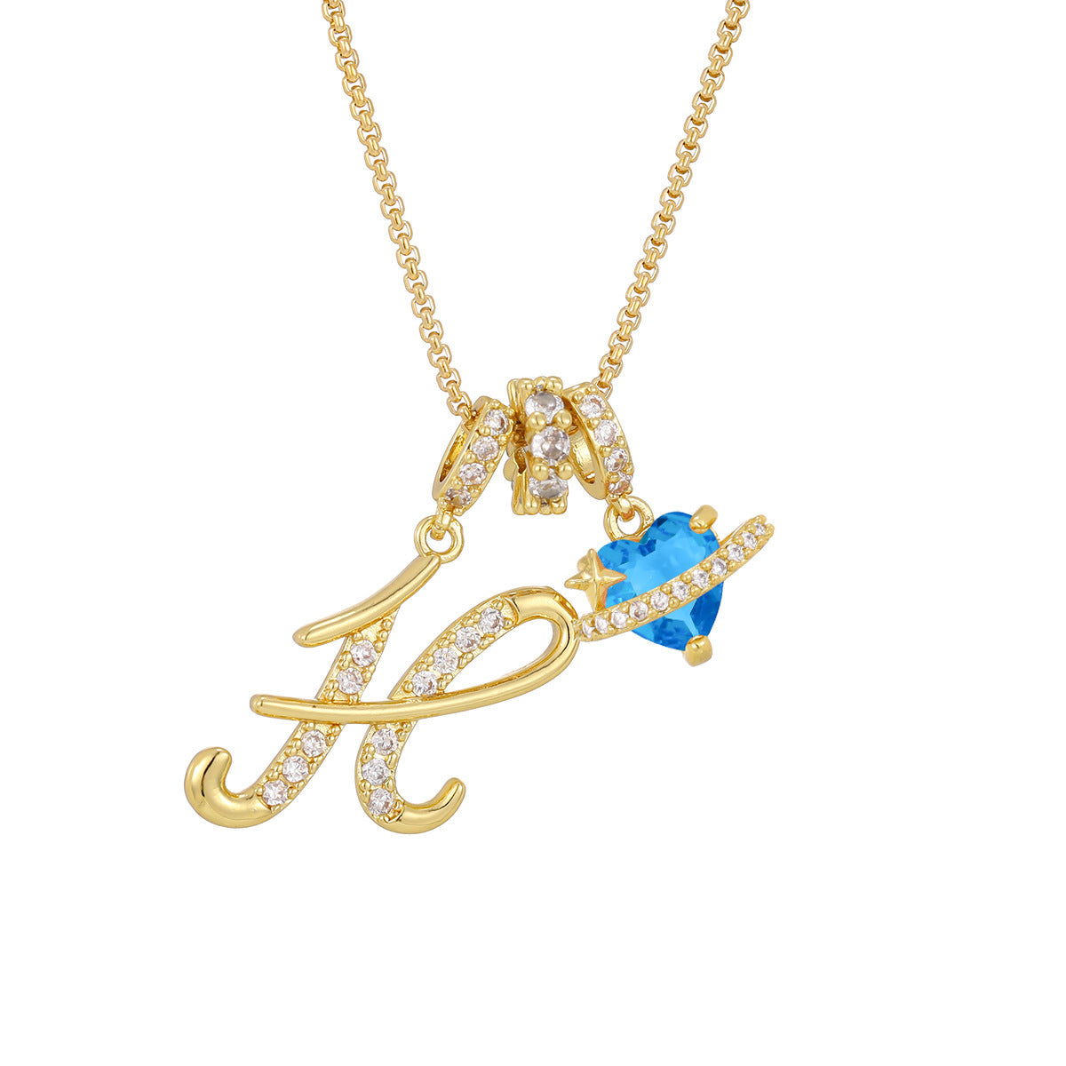 Collier Lettre Initiale Personnalisée – Élégance Dorée & Cadeau Unique