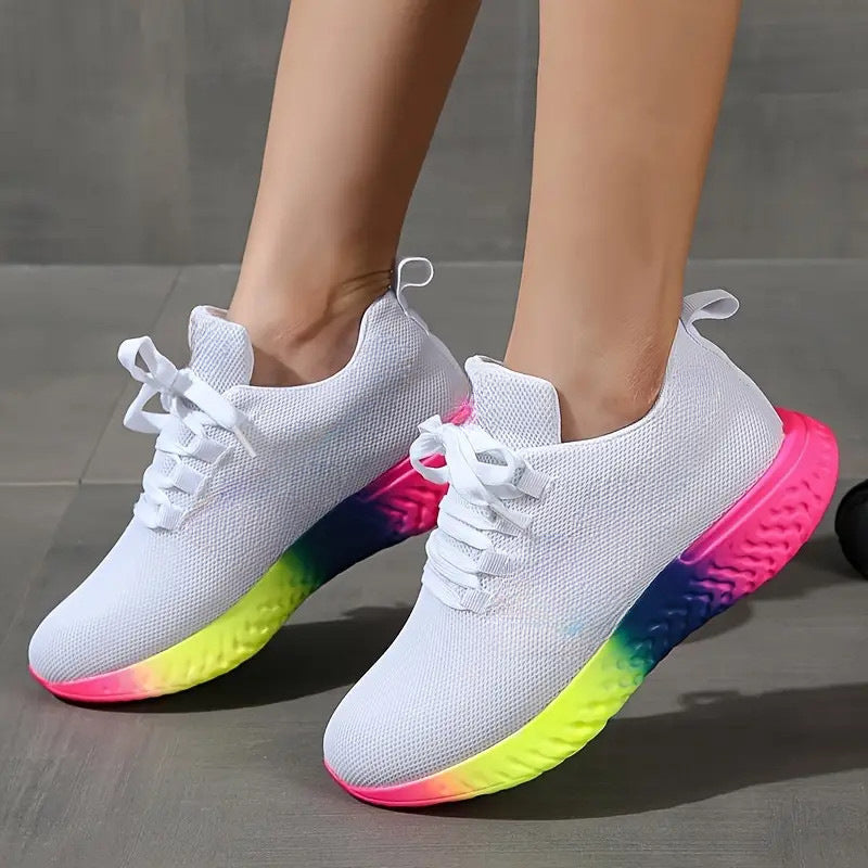 Baskets Femme Confort Colorées – Légères & Tendance