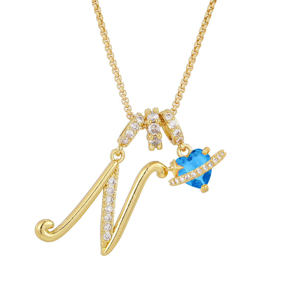 Collier Lettre Initiale Personnalisée – Élégance Dorée & Cadeau Unique