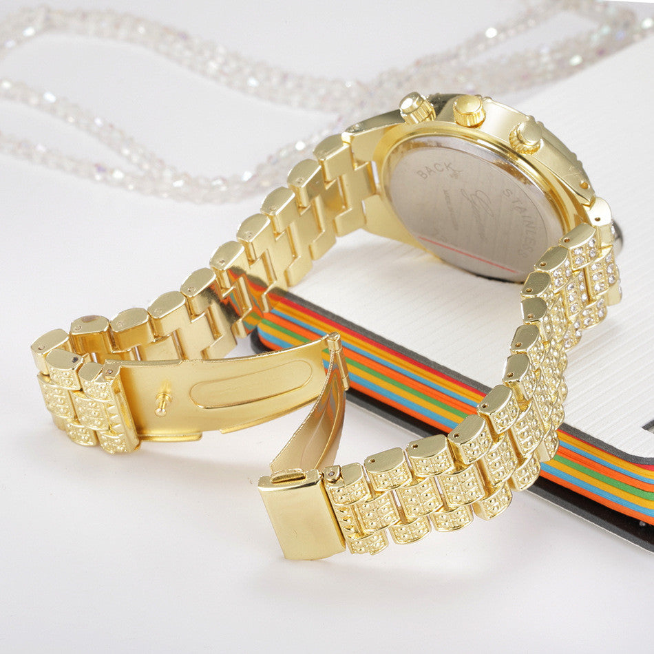 Elegant Women's Watch - Luxury Style & Brilliance