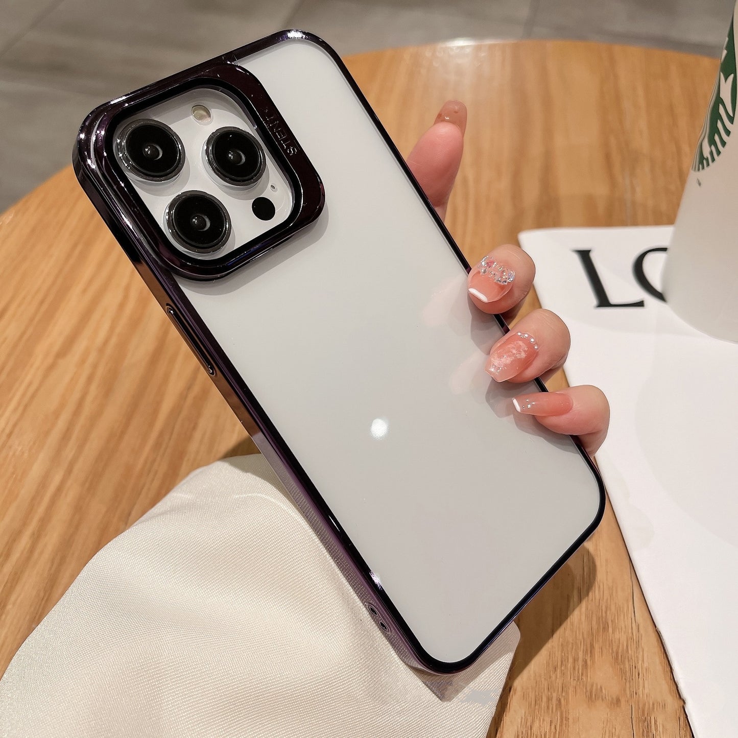 Premium Transparent iPhone Case – Stylish & Modern Protection