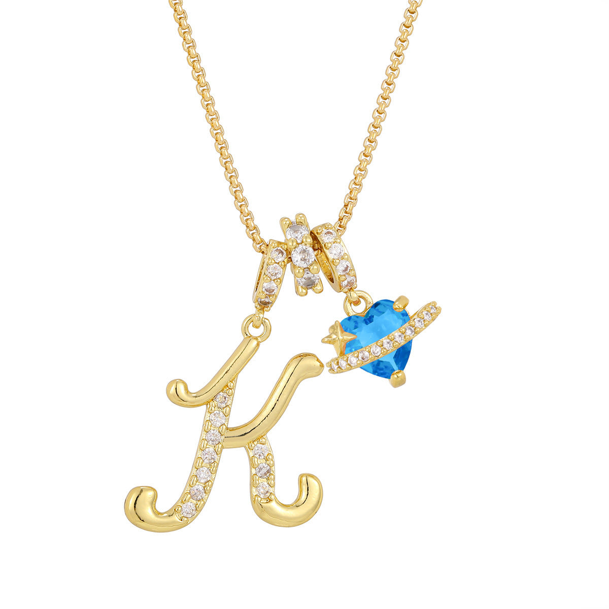 Collier Lettre Initiale Personnalisée – Élégance Dorée & Cadeau Unique