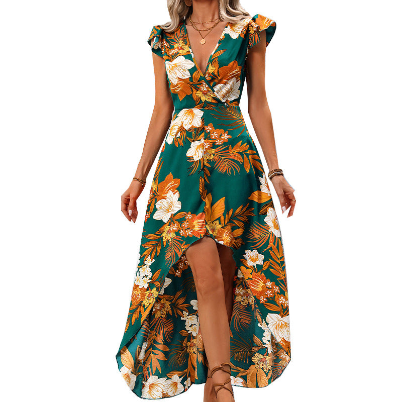 Elegant Floral Maxi Dress – Chic Summer Style