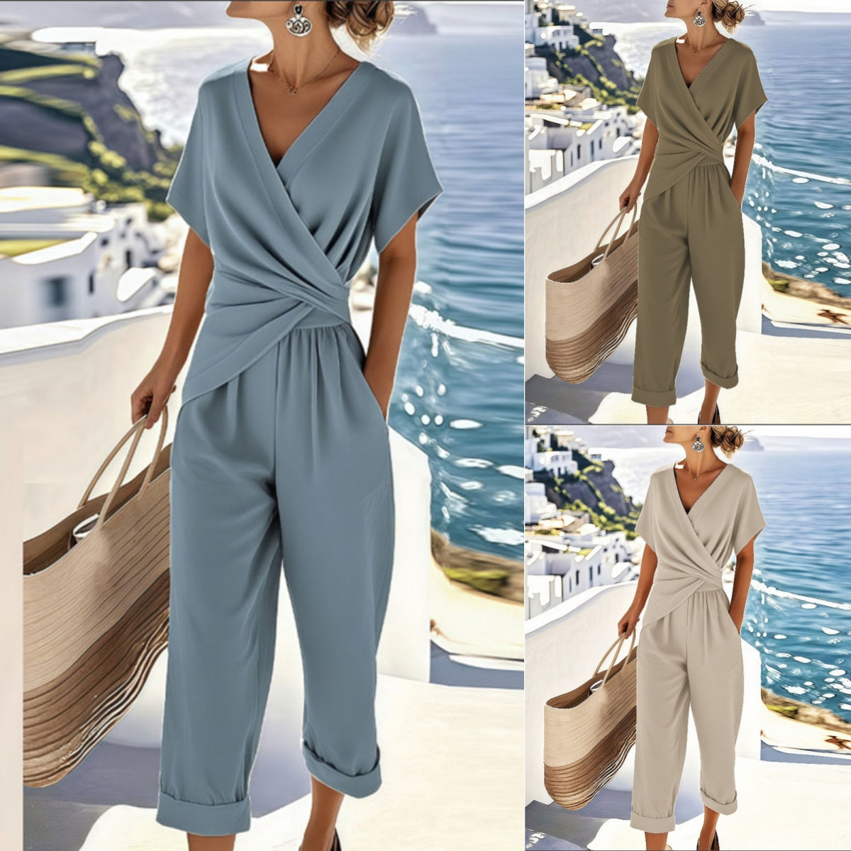 Women's Elegant Jumpsuit – Summer Style