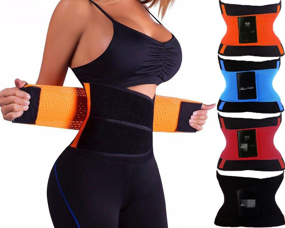 Sports slimming belt – Women's fitness waist trainer belt