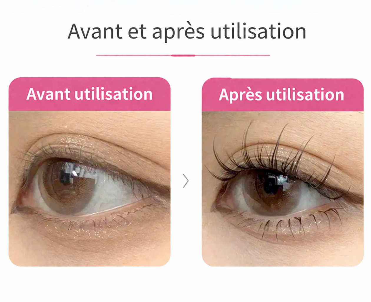 Reusable Natural Eyelashes – Pack of 5 Pairs Volume Effect