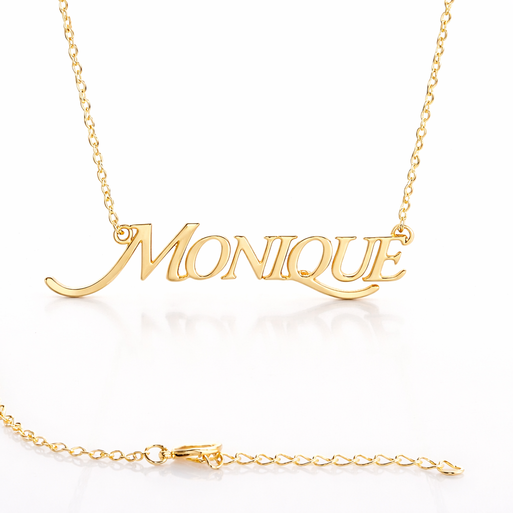 Bijou Prénom Personnalisé – Collier ou Bracelet Doré