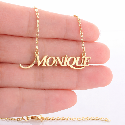 Bijou Prénom Personnalisé – Collier ou Bracelet Doré