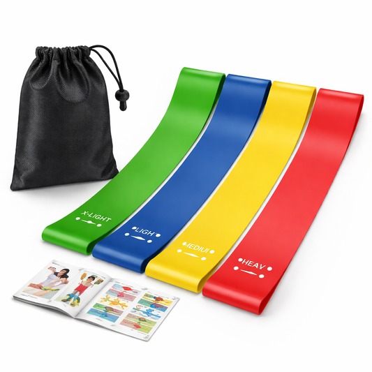 Bandes de résistance fitness – Lot de 4