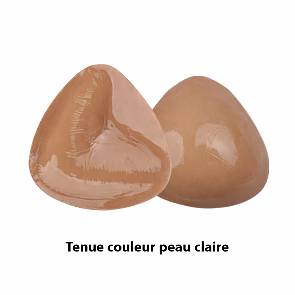 Invisible double-sided adhesive pads – Natural strapless support