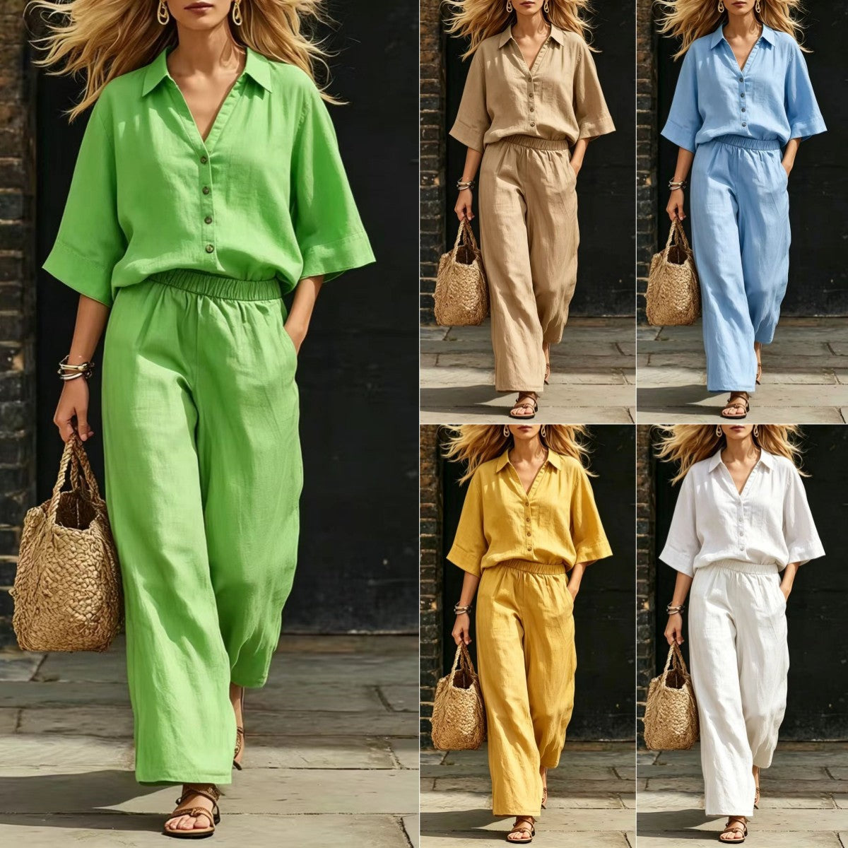 Elegant 2-Piece Women's Set – Comfort & Style