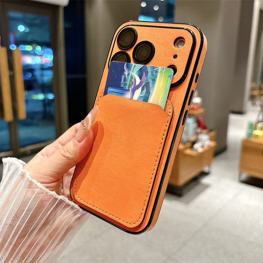 Coque iPhone Porte-Cartes – Élégance & Praticité 2 en 1