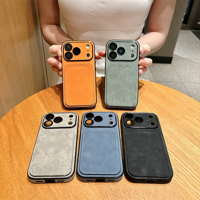 Coque iPhone Porte-Cartes – Élégance & Praticité 2 en 1