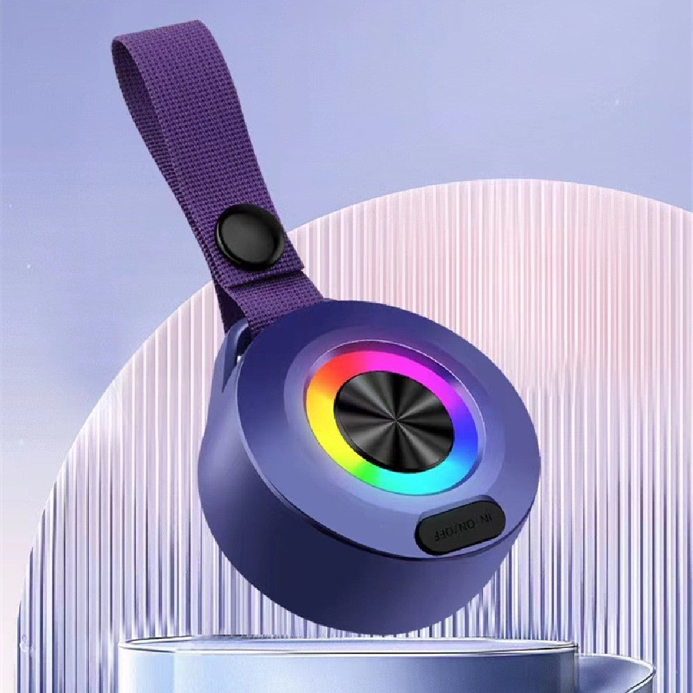 Mini Enceinte Bluetooth LED – Son Puissant & Ambiance Lumineuse
