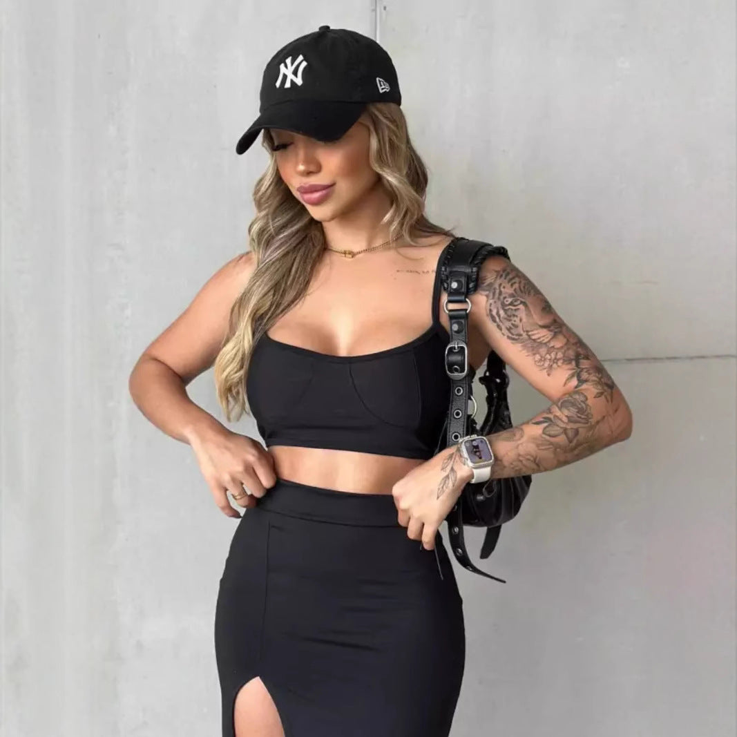 Ensemble Jupe Longue Élégante – Style Moderne & Féminin
