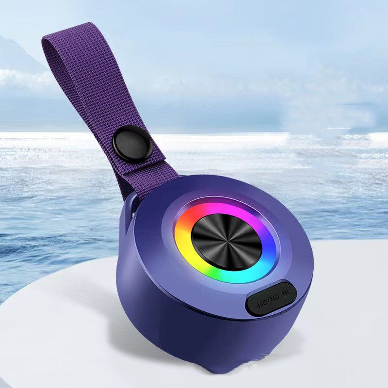 Mini Enceinte Bluetooth LED – Son Puissant & Ambiance Lumineuse