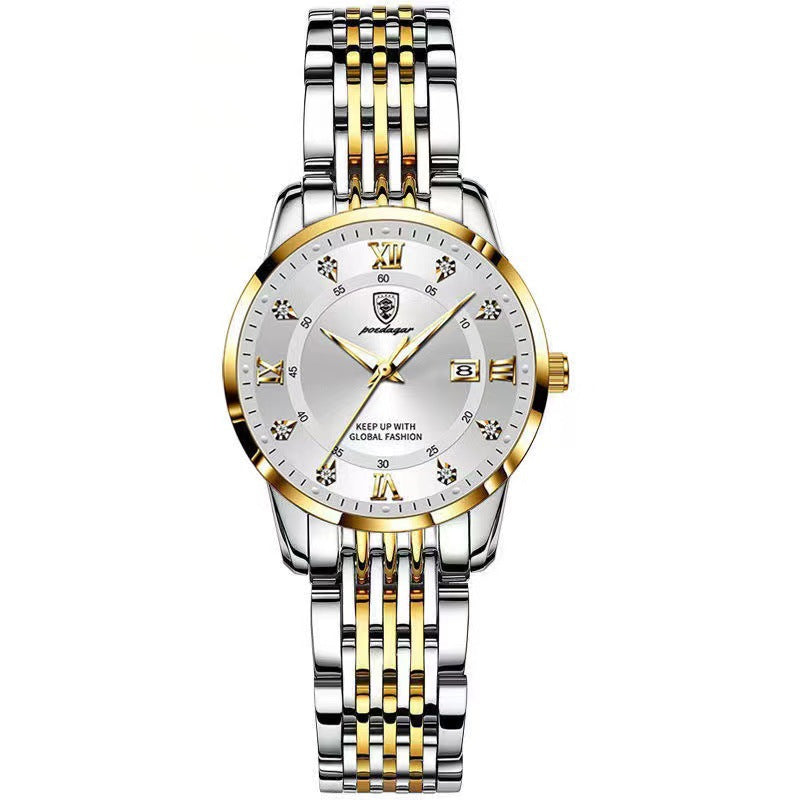 Elegant Waterproof Women's Watch - Luxury Style Bracelet