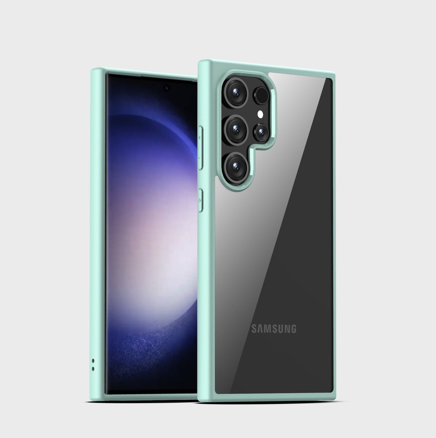 Samsung Transparent Premium Case – Elegant & Durable Protection