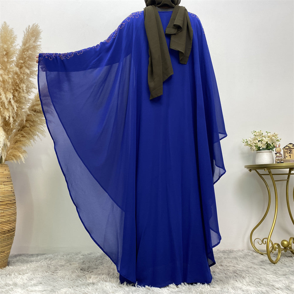 Batwing Sleeve Abaya – Elegant and Modern Muslim Dress