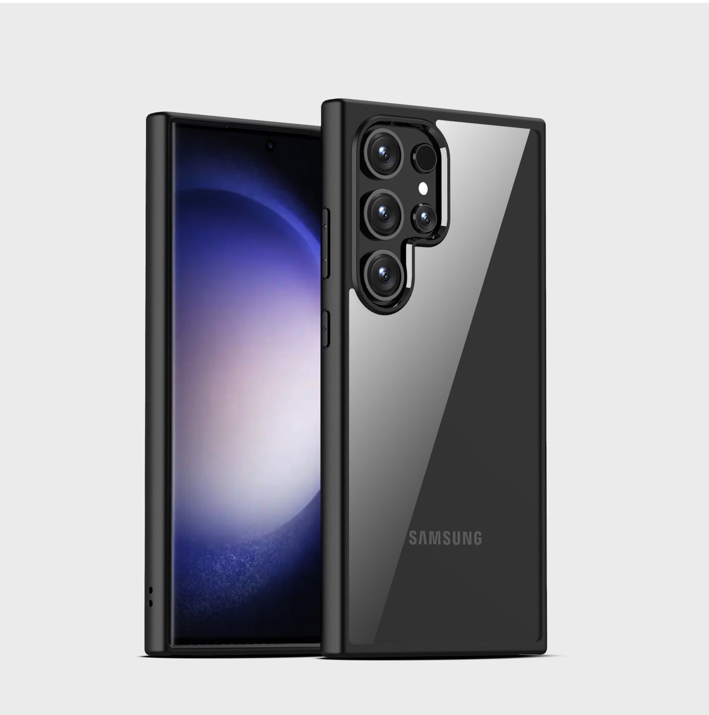 Samsung Transparent Premium Case – Elegant & Durable Protection