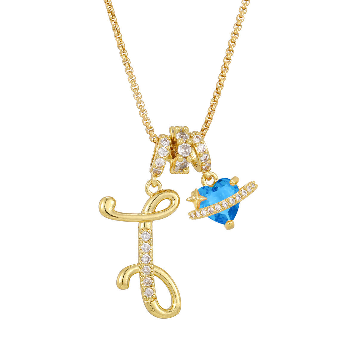 Collier Lettre Initiale Personnalisée – Élégance Dorée & Cadeau Unique