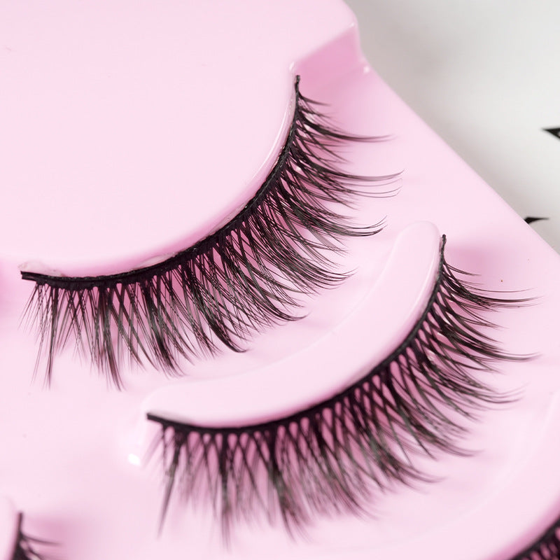 Reusable Natural Eyelashes – Pack of 5 Pairs Volume Effect