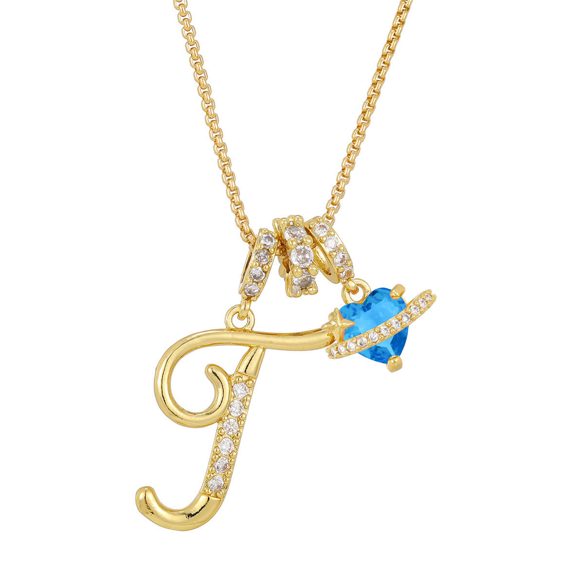 Collier Lettre Initiale Personnalisée – Élégance Dorée & Cadeau Unique